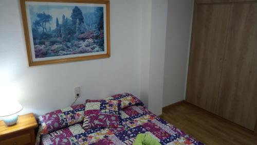 Postel nebo postele na pokoji v ubytování Çò dera Piusa