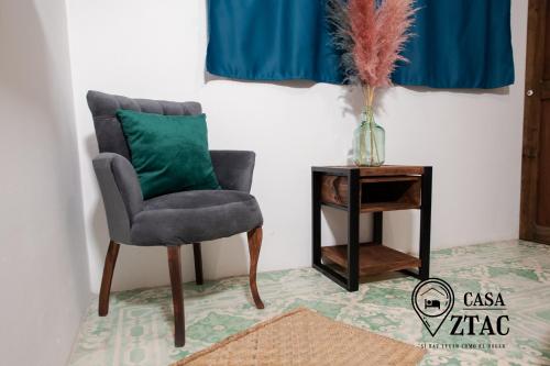 Posezení v ubytování Casa Iztac