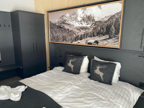 Postel nebo postele na pokoji v ubytování Villa Kreischberg