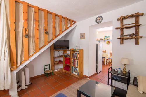Kuchyň nebo kuchyňský kout v ubytování La Casita del Arrabal