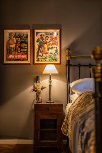 Postel nebo postele na pokoji v ubytování Villa Provence