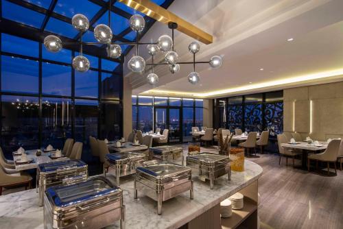 Posezení v ubytování WAW Hotel Suites King Abdullah Road
