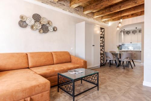 Zona de estar de View on Rynok Square apartments