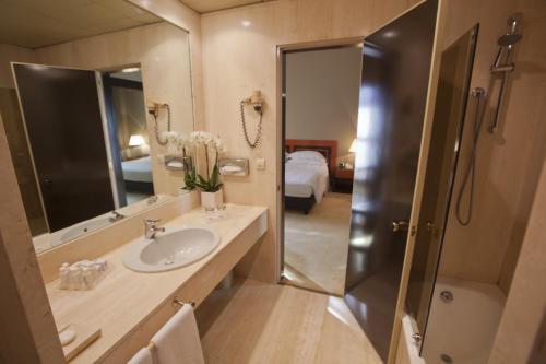 
Een badkamer bij Palace Hotel
