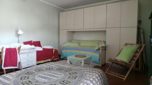 Postel nebo postele na pokoji v ubytování B&B La Rampichina