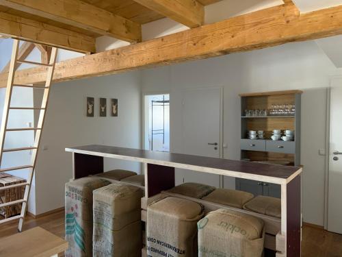 Η κουζίνα ή μικρή κουζίνα στο Wendelstein Lodge