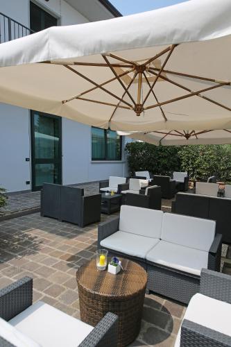 Zona de estar de Hotel Abacus