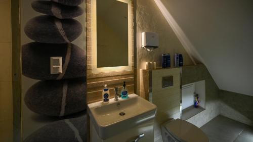 Ванная комната в Apartament Centrum Mazury - Szczytno