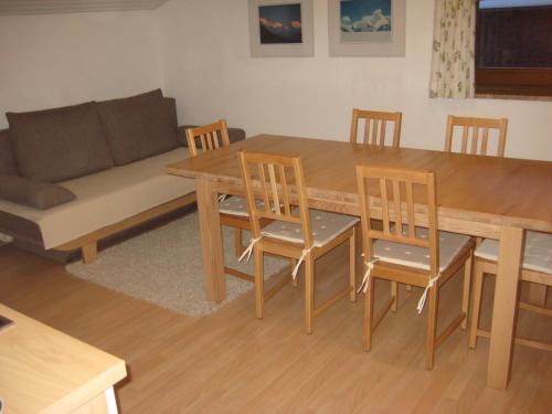 Ruang duduk di Apartments Spiegl Holzmann