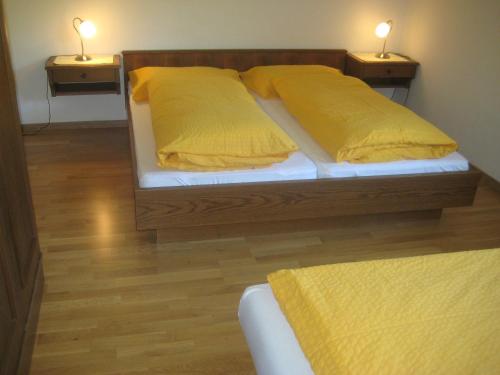 Katil atau katil-katil dalam bilik di Apartments Spiegl Holzmann