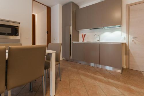 Η κουζίνα ή μικρή κουζίνα στο Residence Crystal Palace