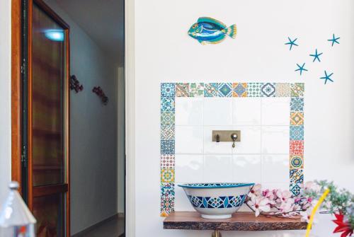 Koupelna v ubytování Dimora del Sole