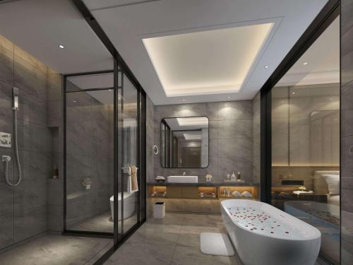 Koupelna v ubytování Wyndham Changsha South