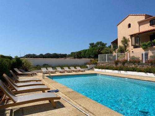 Πισίνα στο ή κοντά στο Résidence Marie Diane - Duplex Coté Mer C