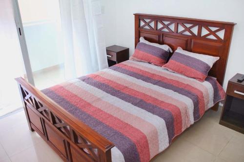 Katil atau katil-katil dalam bilik di Balcarce city