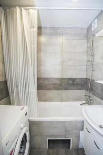 Ένα μπάνιο στο Bilius Apartment