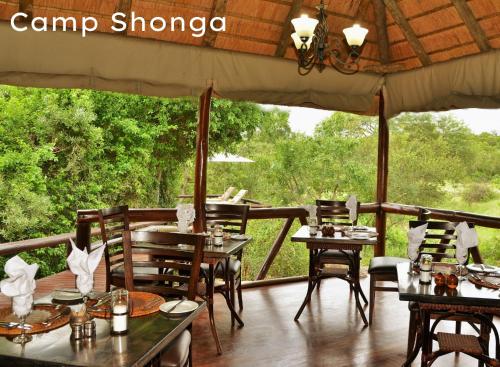 Restaurace v ubytování Shishangeni Lodge In Kruger National Park