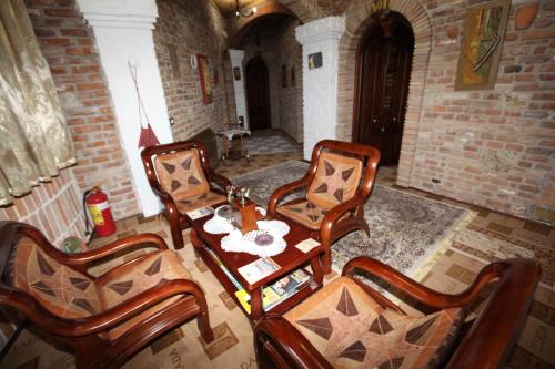 Posezení v ubytování Hotel Iliada
