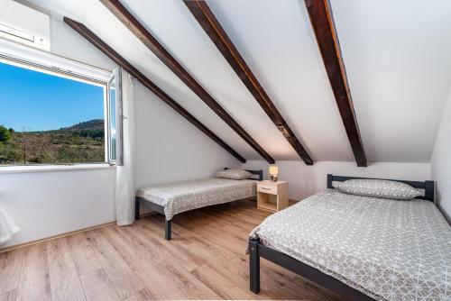 Ένα ή περισσότερα κρεβάτια σε δωμάτιο στο Villa Pizzelli
