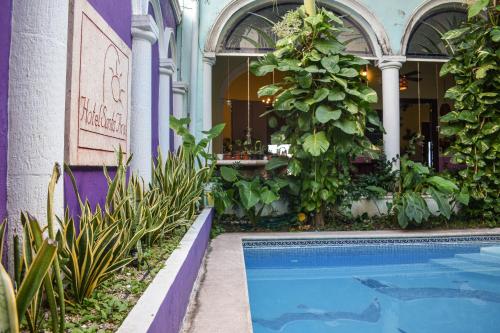 Πισίνα στο ή κοντά στο Hotel Santa Ana