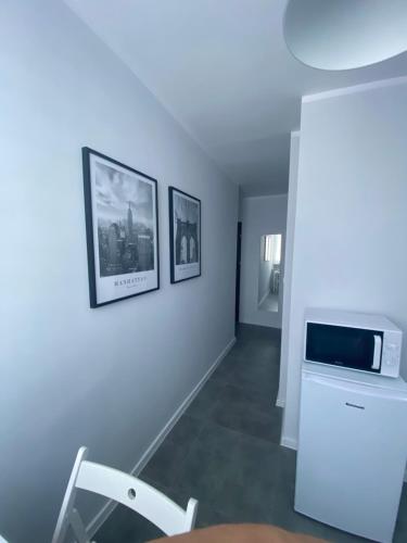 Dapur atau dapur kecil di APARTAMENT OŚ. JASNE 19B