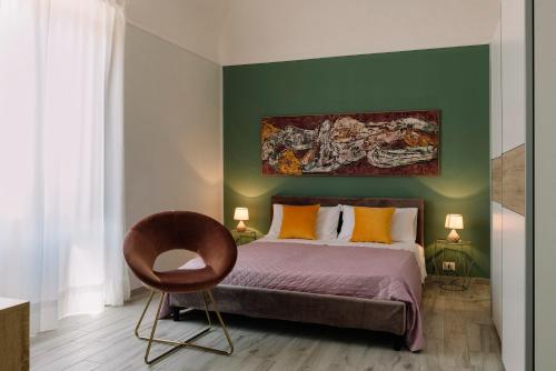 Posteľ alebo postele v izbe v ubytovaní La Sciara Etna Home