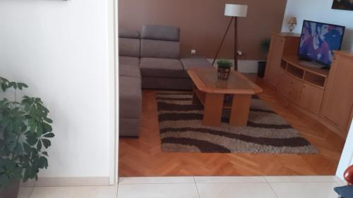 Posezení v ubytování Apartment Viki