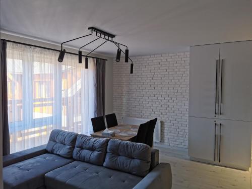 Ruang duduk di Apartament Ryś