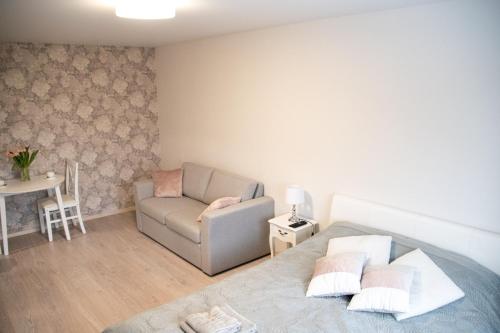Posezení v ubytování Mia Kiviõli Apartment