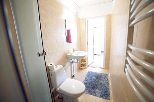 Koupelna v ubytování Villa Elena