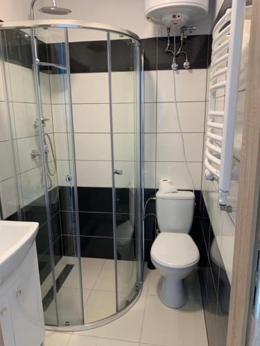 Ένα μπάνιο στο Domki i apartamenty "Nadmorska 27A"