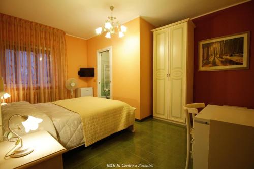 Cama o camas de una habitación en B&B In Centro a Pacentro