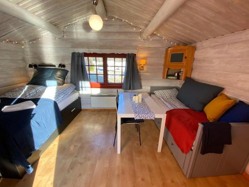 Χώρος καθιστικού στο Sandviken Camping