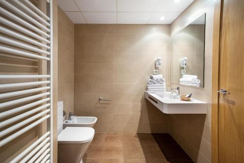 Koupelna v ubytování Hotel Acapulco