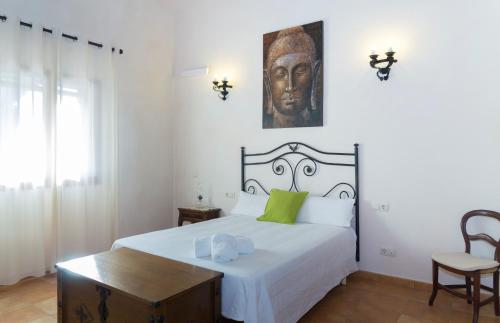 A bed or beds in a room at 155 Finca Son Rossignol by Mallorca Charme