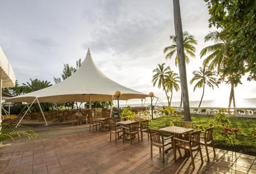 Landskap semula jadi dekat dengan resort