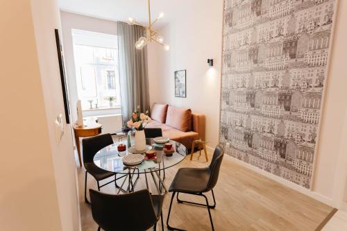 Posedenie v ubytovaní DeLux Apartament OldTown Kochanowskiego 30 Kraków