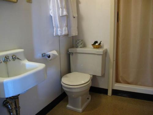 Bilik mandi di Glacier Park Lodge