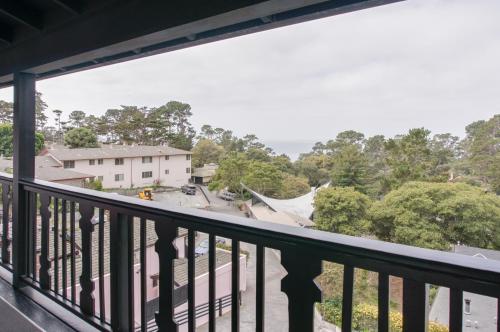 a view from the balcony of a house at Hofsas House Hotel in Carmel