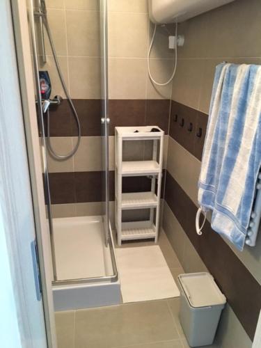 Kúpeľňa v ubytovaní Apartman Lake
