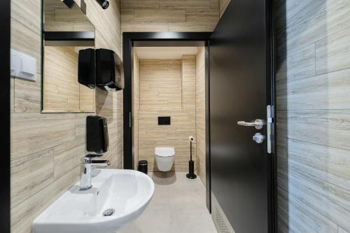 Kúpeľňa v ubytovaní Apartament - Kluszkowce nad Jeziorem Czorsztyńskim