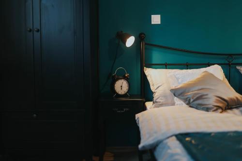 Ένα ή περισσότερα κρεβάτια σε δωμάτιο στο Apartman Hana