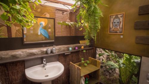 Bathroom sa Studio Mazo The Glamping