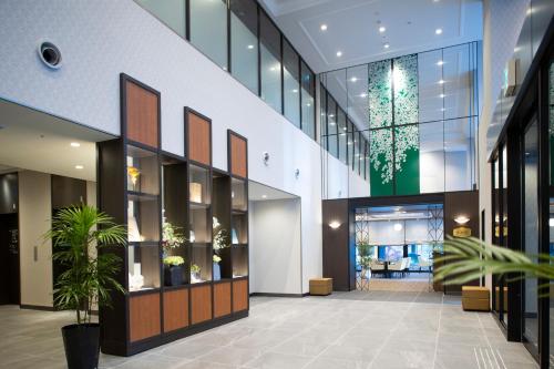 Vstupní hala nebo recepce v ubytování Dormy Inn Kobe Motomachi Natural Hot Springs