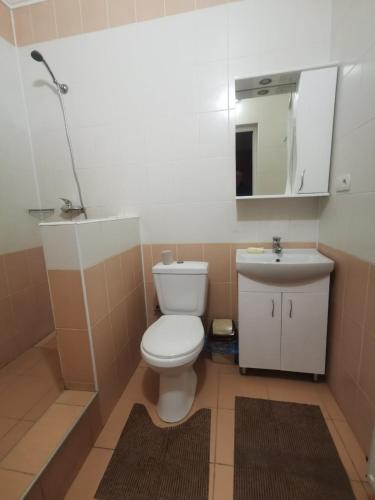 Koupelna v ubytování Monte-Kristo Hotel