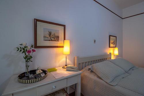 Ένα ή περισσότερα κρεβάτια σε δωμάτιο στο Villa do Conde