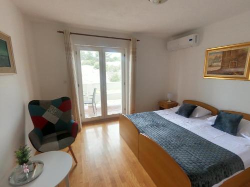 Posteľ alebo postele v izbe v ubytovaní Rooms Jelena