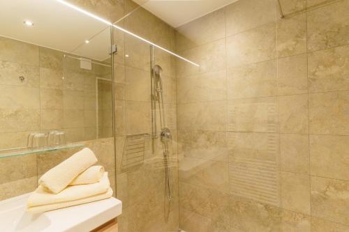 Un baño de Apartmenthaus Jagdhof