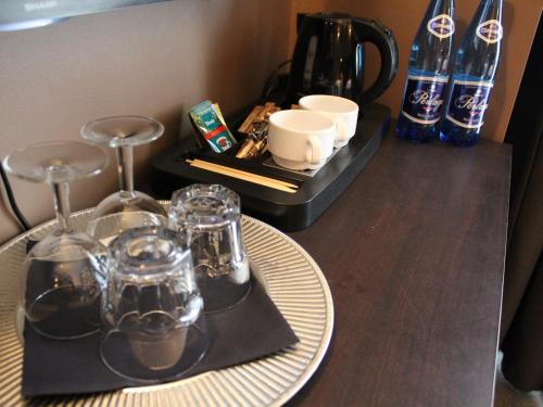 Kemudahan buat kopi dan teh di Pokój Vivat