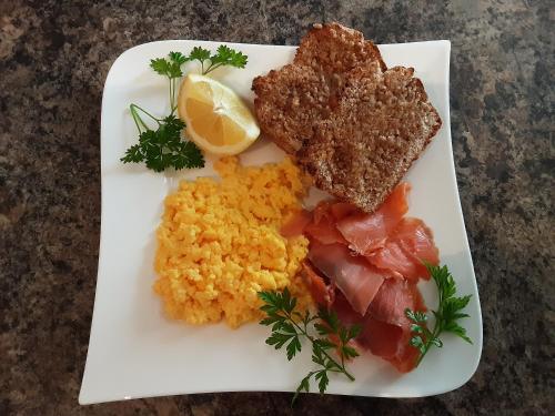 Comida en el bed and breakfast o alrededores